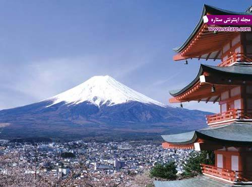 کوه فوجی- عکس کوه فوجی- کوه فوجی ژاپن