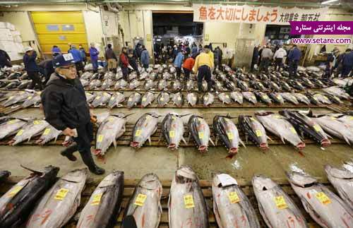 بازار ماهی فروشان سوکیجی- عکس بازار ماهی فروشان سوکیجی- بازار ماهی فروشان سوکیجی ژاپن
