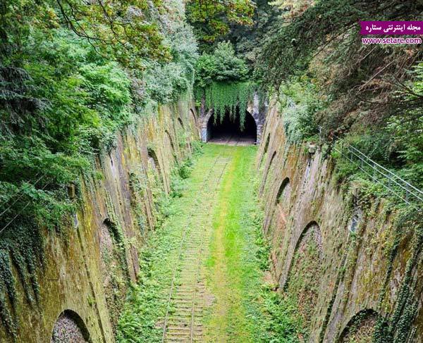 عکس 4- تونل راه آهن فراموش شده در پاریس، فرانسه