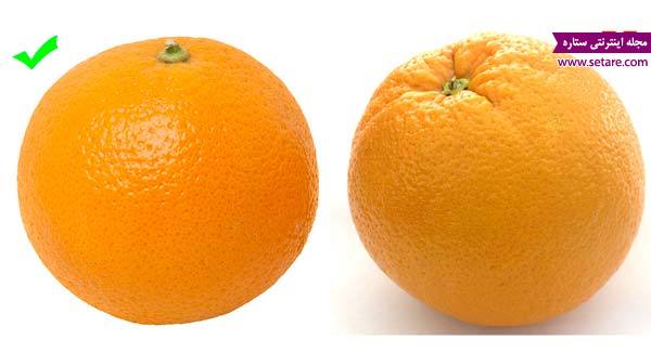 عکس انتخاب میوه پرتقال و نارنگی