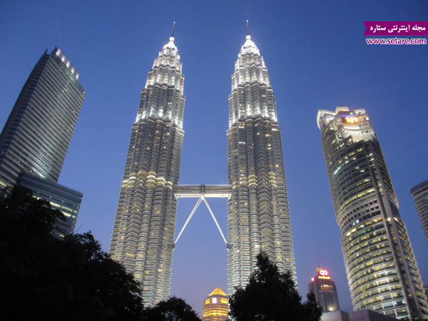 برج‌های دوقلوی پتروناس- عکس برج‌های دوقلوی پتروناس- برج‌های دوقلوی پتروناس مالزی