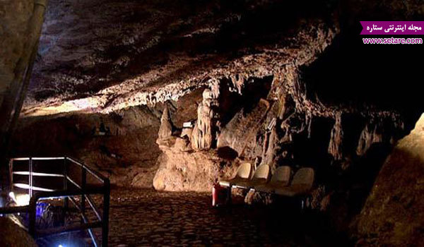 غار قوری قلعه- عکس غار قوری قلعه- ورودی روستای قوری قلعه