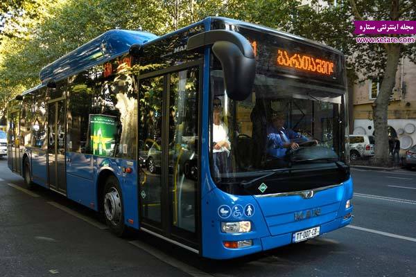 حمل و نقل عمومی در تفلیس- اتوبوس در تفلیس