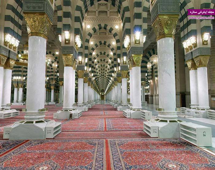عکس مسجد النبی در مدینه