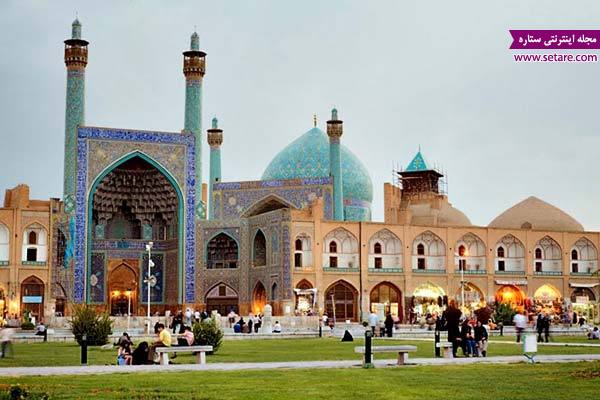 مسجد امام- مسجد شاه- مسجد جامع اصفهان- عکس مسجد امام اصفهان