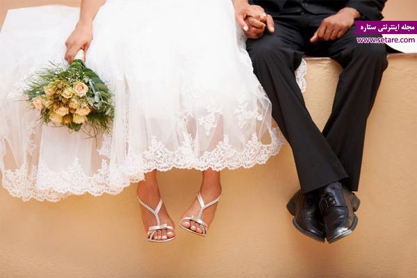 عکس عروس و داماد ، اختلاف سنی در ازدواج 