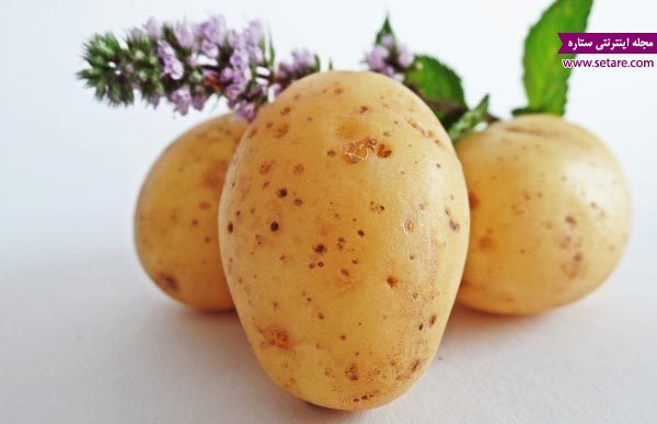 عکس آب سیب زمینی برای رفع سیاهی دور چشم عکس آب سیب زمینی برای رفع سیاهی دور چشم