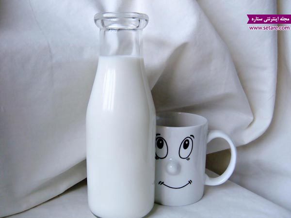 عکس ماسک شیر و نان برای رفع سیاهی دور چشم عکس ماسک شیر و نان برای رفع سیاهی دور چشم