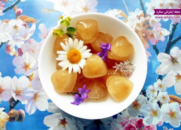 عکس تکه های یخ گیاهی برای رفع سیاهی دور چشم عکس تکه های یخ گیاهی برای رفع سیاهی دور چشم