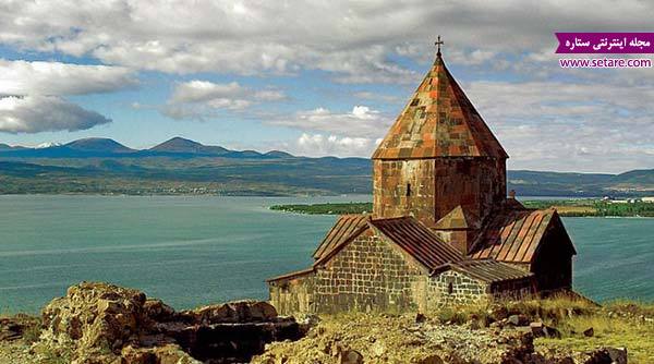 دریاچه سوان- فاصله دریاچه سوان تا ایروان- عکس دریاچه سوان
