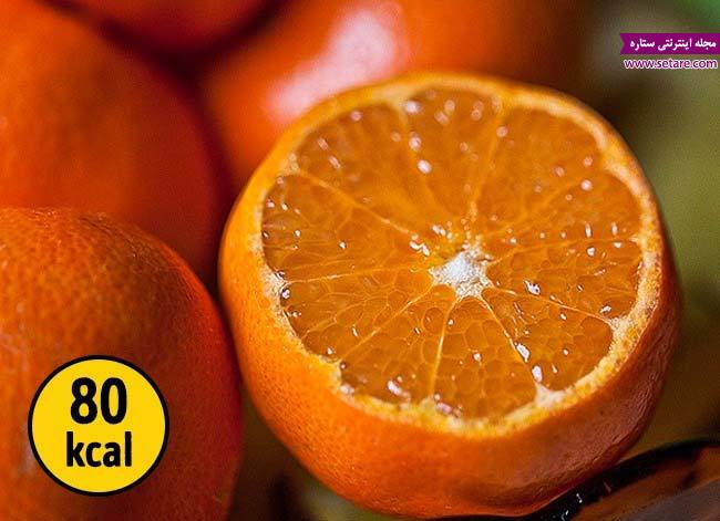 عکس پرتقال یک مواد غذایی کم کالری