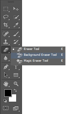 ابزار پاک کن در فتوشاپ