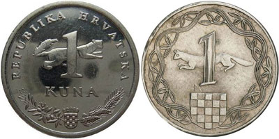 سکه 1 کونای کرواسی
