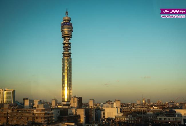 عکس برج مخابرات بریتانیا