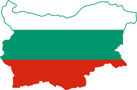 نقشه بلغارستان - پرچم بلغارستان
