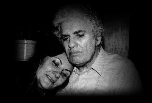 عکس احمد شاملو و همسرش آیدا سرکیسیان