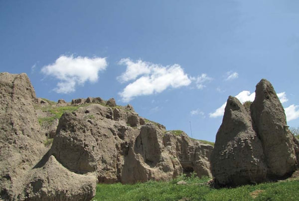 قلعه باستانی انوج- عکس قلعه باستانی انوج