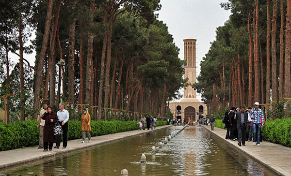 باغ دولت آباد یزد- عکس باع دولت آباد یزد