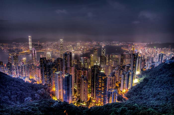 عکس قله ویکتوریا، هنگ کنگ