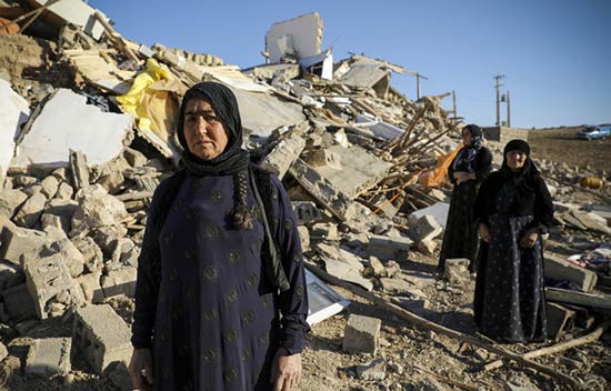 زلزله آبان 96 غرب ایران