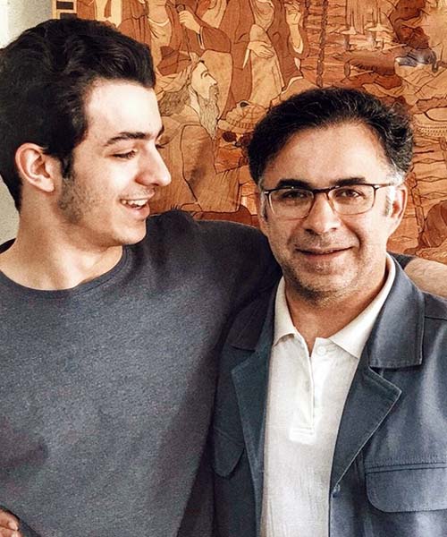 علی شادمان و پدرش علی شادمان و پدرش
