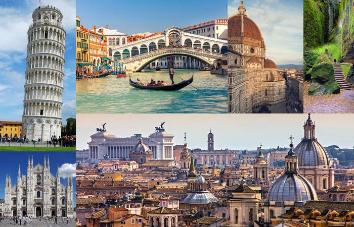 جاذبه های گردشگری ایتالیا