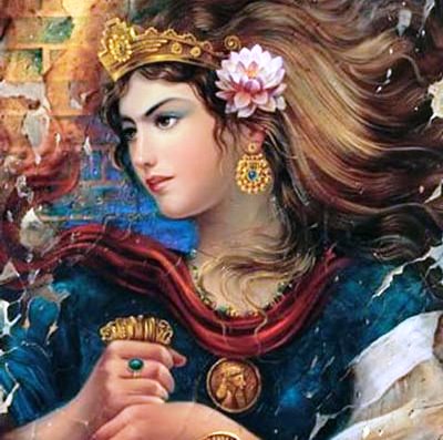 نقاشی شاهزاده عاشق ایرانی