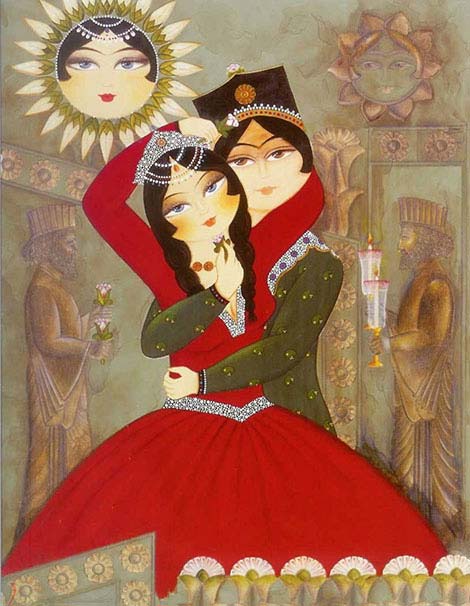 نگارگری عاشقانه ایرانی