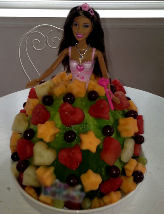 تزیین هندوانه شب یلدا ساده