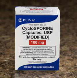 سیکلوسپورین - عکس داروی سیکلوسپورین