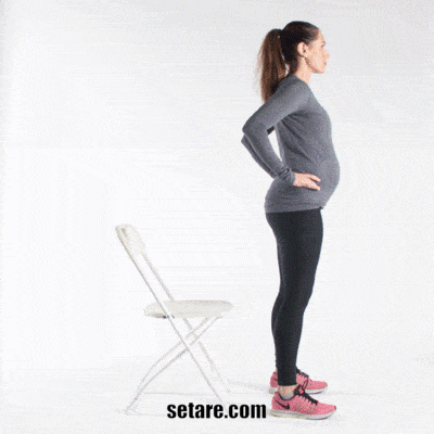 آموزش حرکات ورزشی ساده و بی خطر برای دوران بارداری