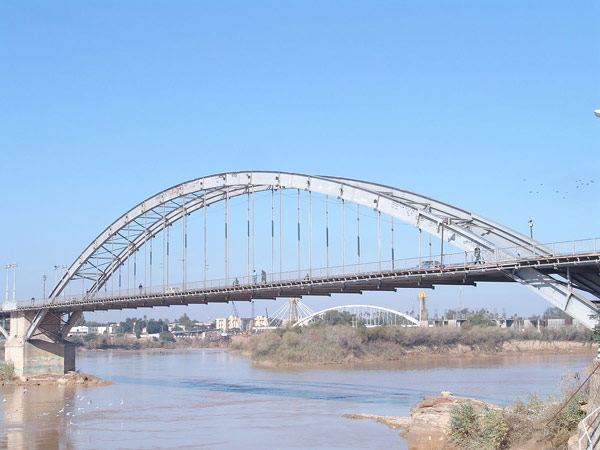 پل سفید یکی از قدیمی ترین نماد شهر اهواز