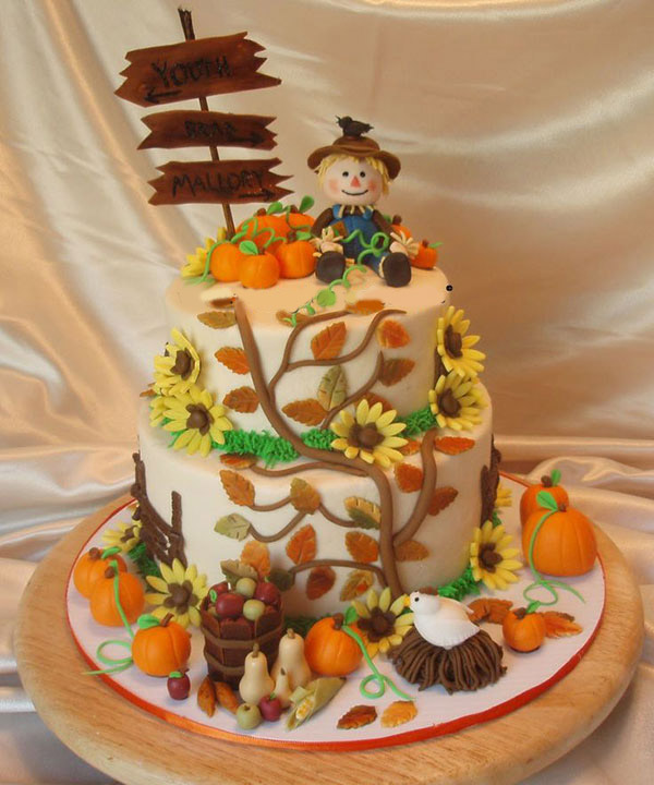 عکس کیک تم تولد مترسک