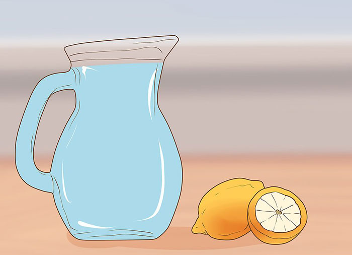 عکس قلیایی کردن آب با استفاده از لیمو