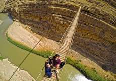 پل معلق دره خزینه کجاست؟