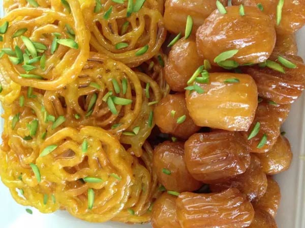 طرز تهیه زولبیا بامیه خانگی تصویری زولبیا بامیه خانگی