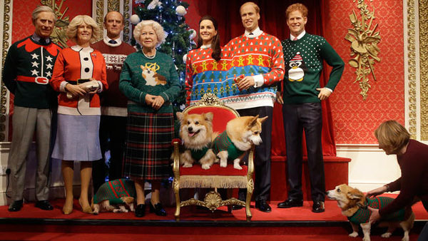 لباس‌های بافتنی خانواده سلطنتی انگلیس برای کریسمس