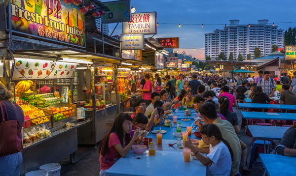غذاهای خیابانی در پنانگ مالزی - راهنمای سفر به پنانگ مالزی