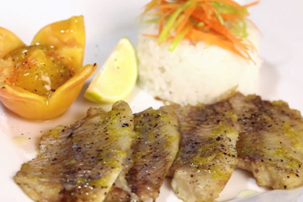 طرز تهیه ماهی تیلاپیا رژیمی در فر