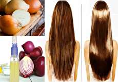 آب پیاز برای تقویت مو