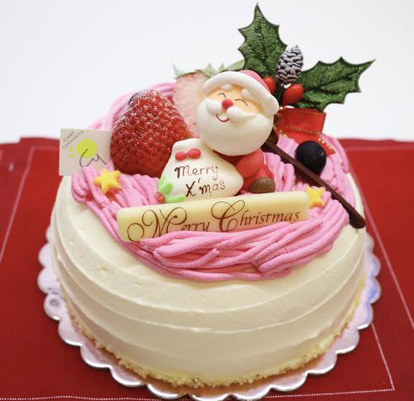 کیک تولد کریسمسی با بابانوئل