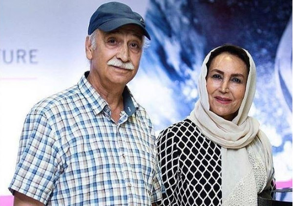 محمود پاک‌نیت و همسرش مهوش صبرکن