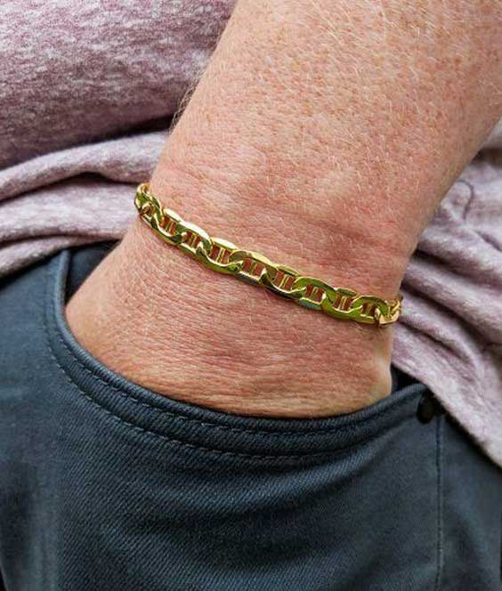مدل دستبند مردانه طلا