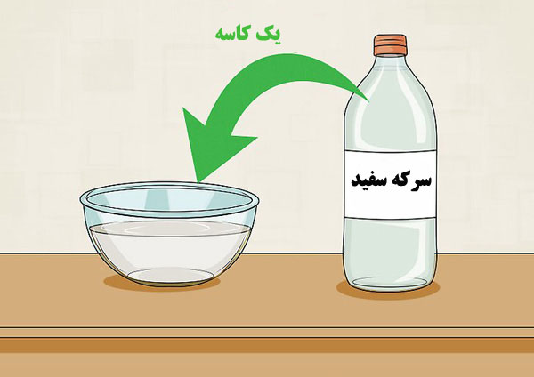 ضدعفونی کردن اسکاچ ظرفشویی با سرکه ضدعفونی کردن اسکاچ ظرفشویی با سرکه