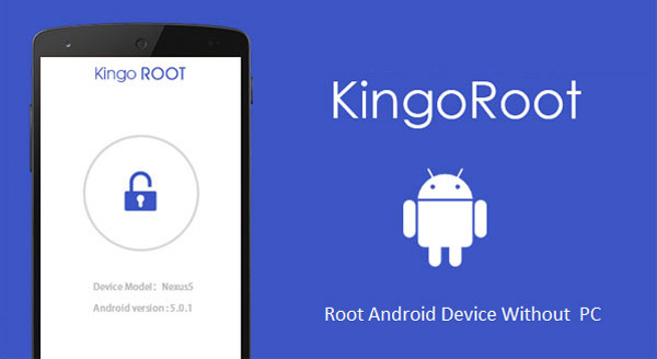 kingo root یکی از نرم‌افزارهای روت کردن گوشی های اندرویدی است.