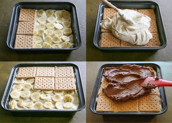طرز تهیه کیک یخچالی با بیسکویت پتی بور با دو دستور متفاوت