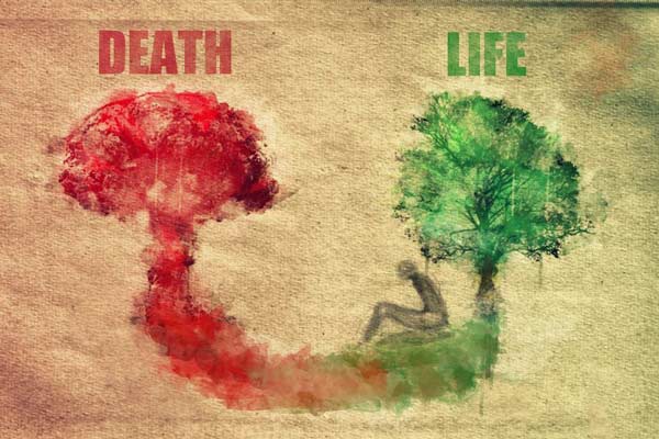 سه نمونه انشا مقایسه مرگ و زندگی