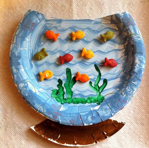 ماهی تزیینی برای کاردستی عید نوروز