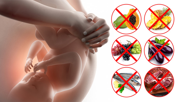 غذاهای ممنوعه در بارداری