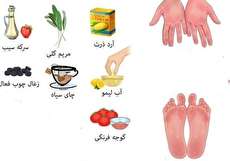 درمان خانگی عرق کردن کف دست و پا به ۱۳ روش